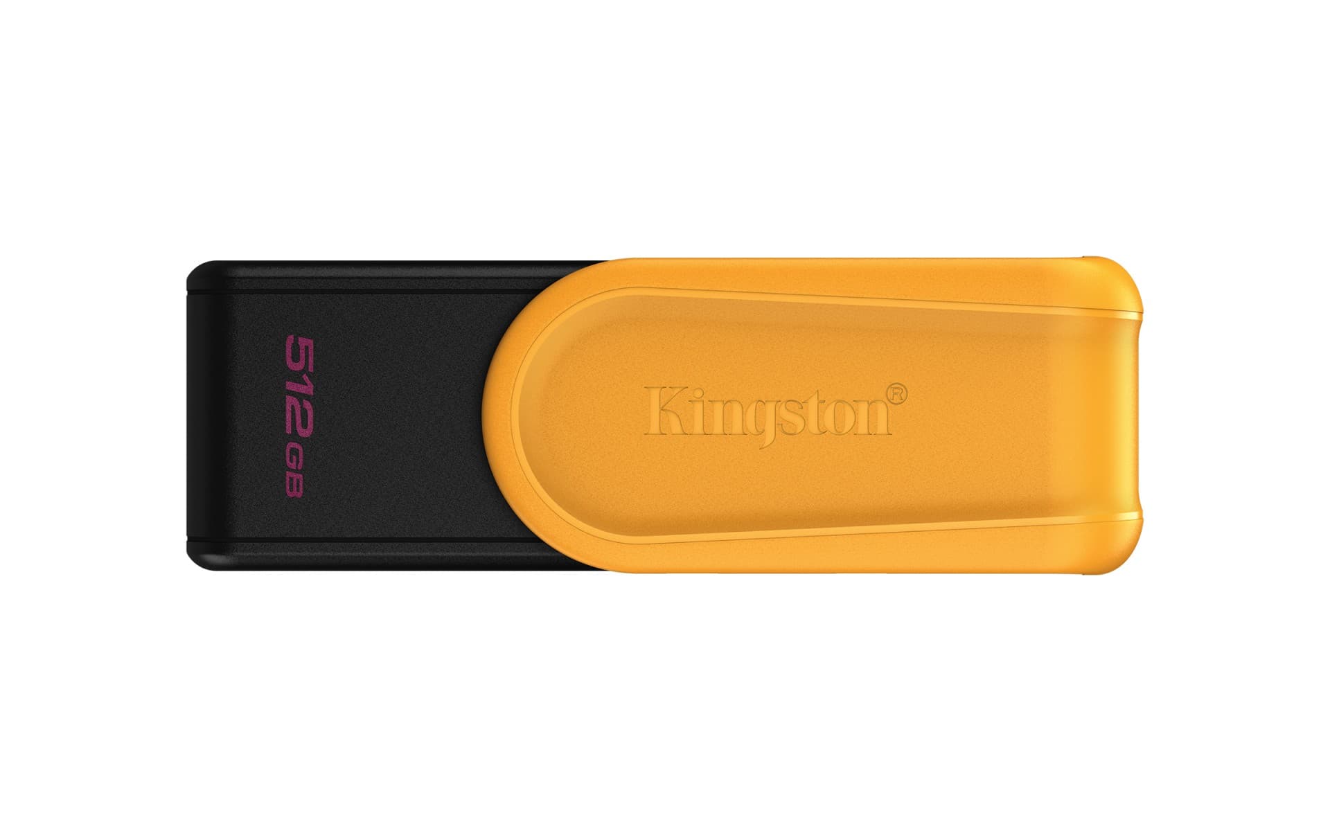 Kingston Technology DataTraveler 512GB Portable USB 3.2 Gen 1 Exodia S (Black/Yellow)